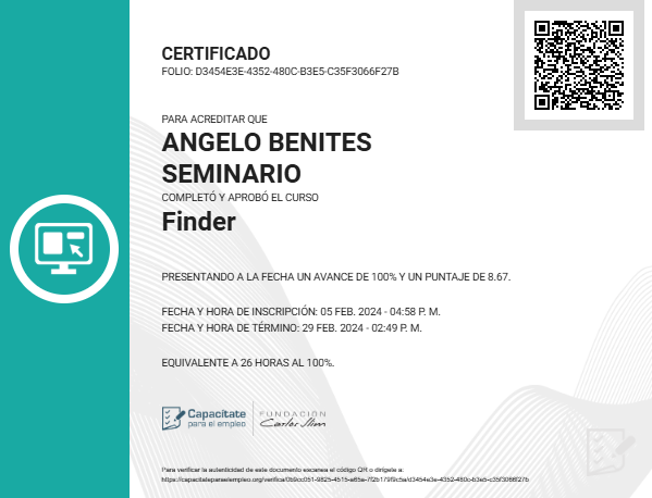 certificates
